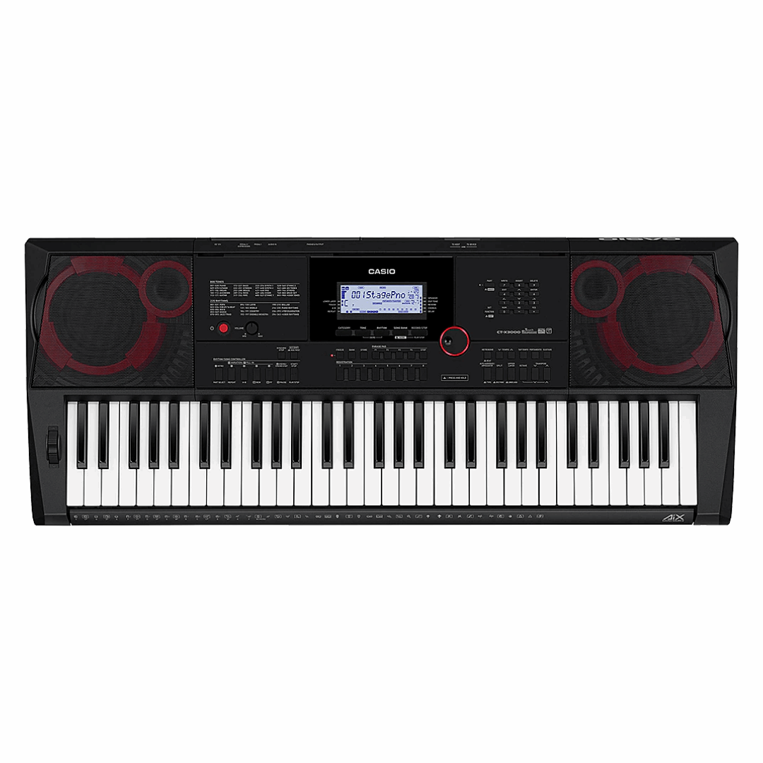 CASIO CT-X3000 61-KEYS PORTABLE KEYBOARD WITH KEYBOARD STAND & SUSTAIN PEDAL | CASIO , Zoso Music