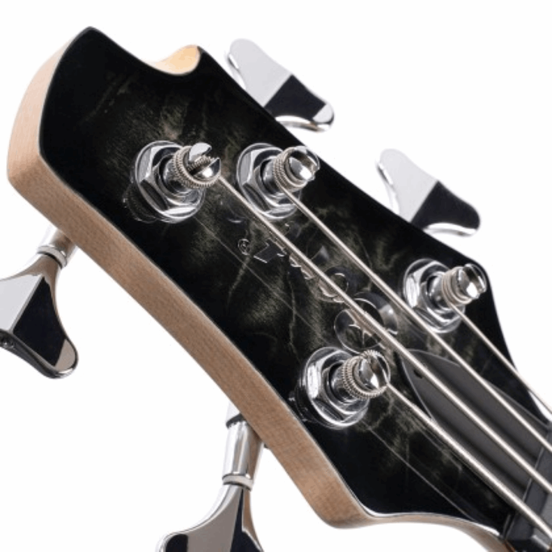 Cort Action DLX V Plus Bass Guitar With Bag Faded Grey Burst | CORT , Zoso Music