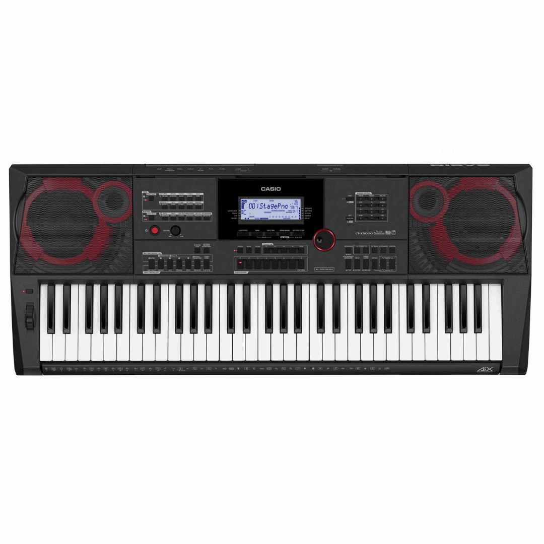 CASIO CT-X5000 61-KEYS PORTABLE KEYBOARD COME W/BENCH-STAND-HEADPHONE-DUST COVER | CASIO , Zoso Music