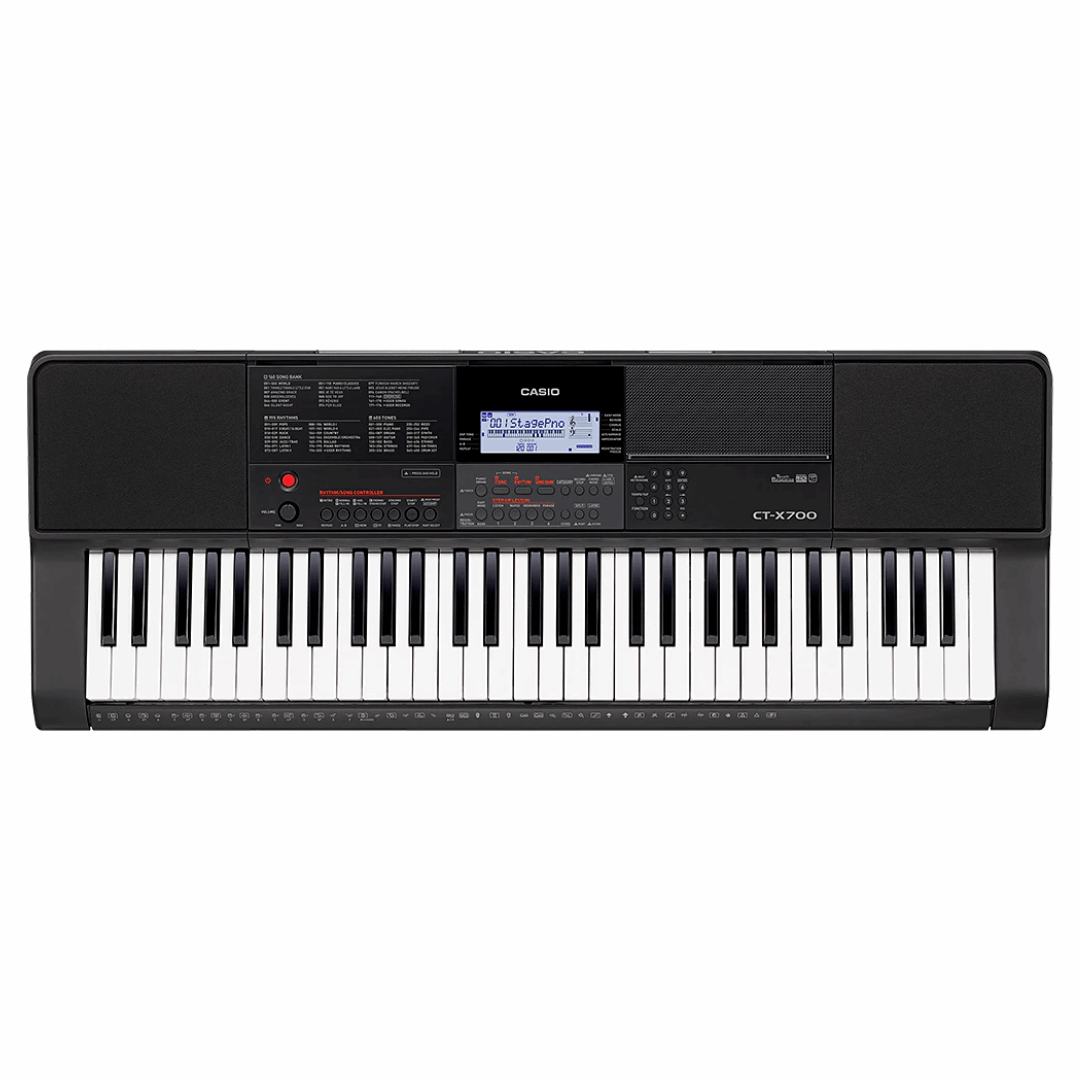 CASIO CT-X700 61-KEYS PORTABLE KEYBOARD WITH KEYBOARD STAND & SUSTAIN PEDAL | CASIO , Zoso Music