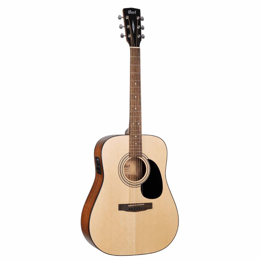 Cort AD-810E Acoustic Guitar With EQ With Bag Open Pore | CORT , Zoso Music