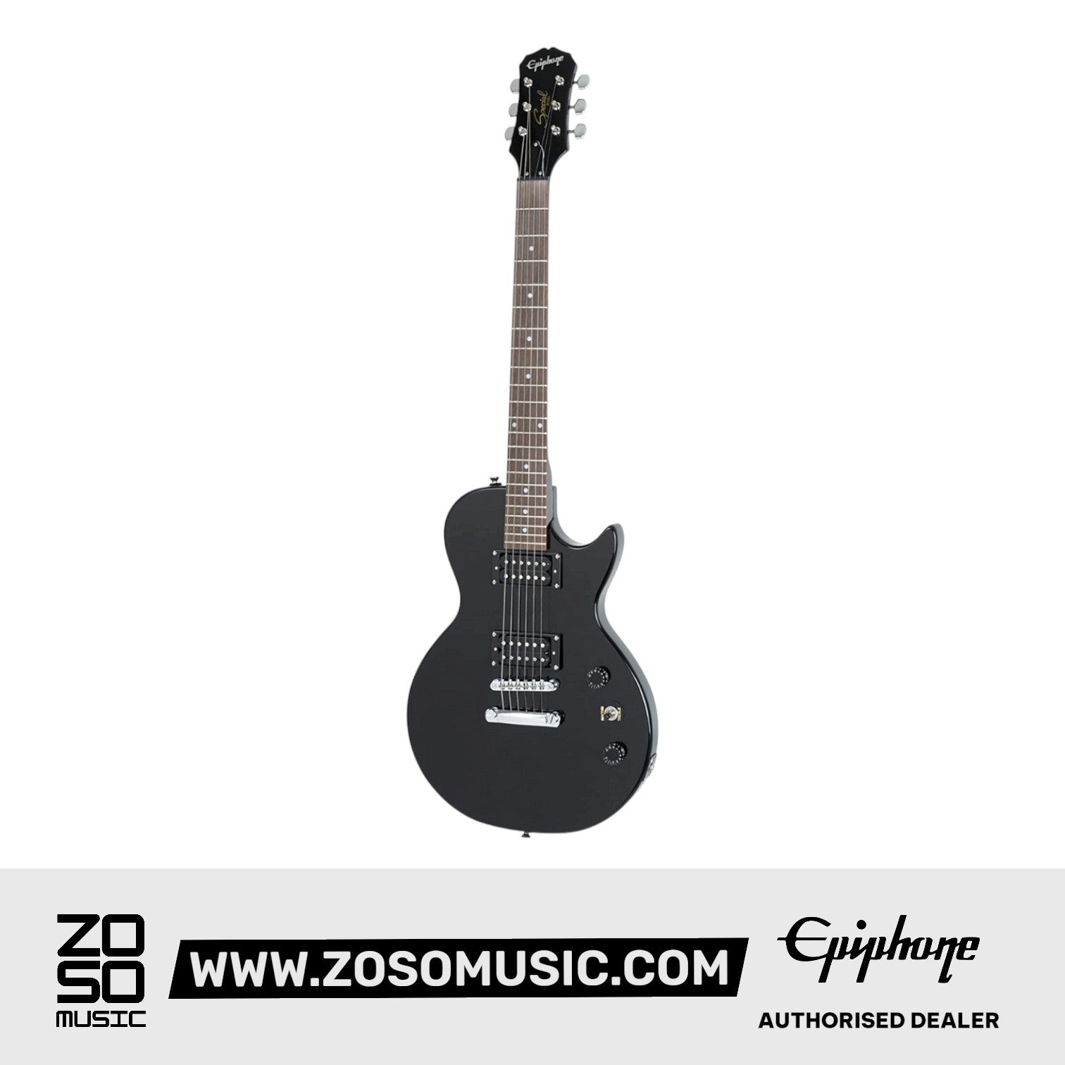 EPIPHONE LES PAUL SPECIAL VE ELECTRIC GUITAR VINTAGE WORN EBONY | EPIPHONE , Zoso Music