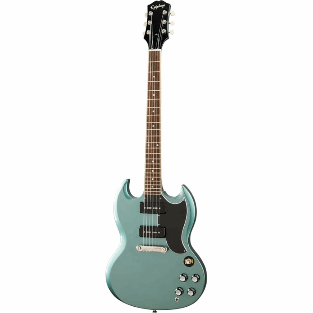 EPIPHONE SPECIAL P-90 FADED PELHAM BLUE COLOR ELECTRIC GUITAR EISPFPENH1 | EPIPHONE , Zoso Music