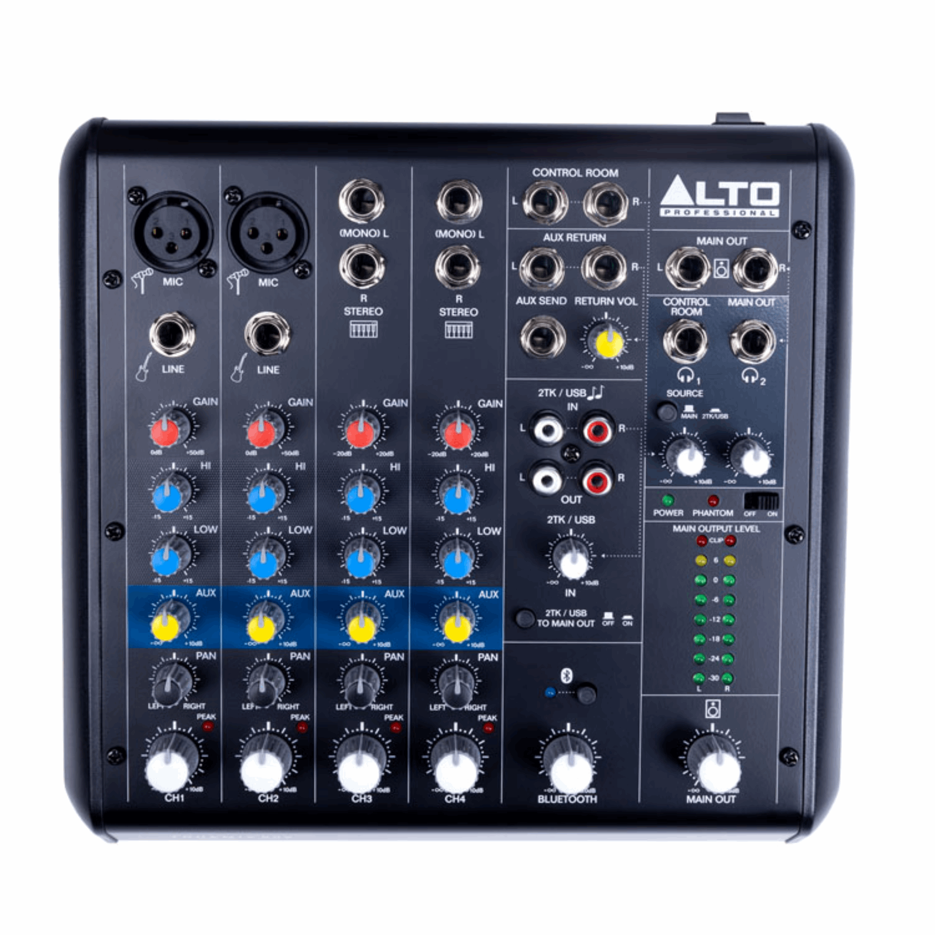 Alto Professional TrueMix 600 Front View Zoso Music