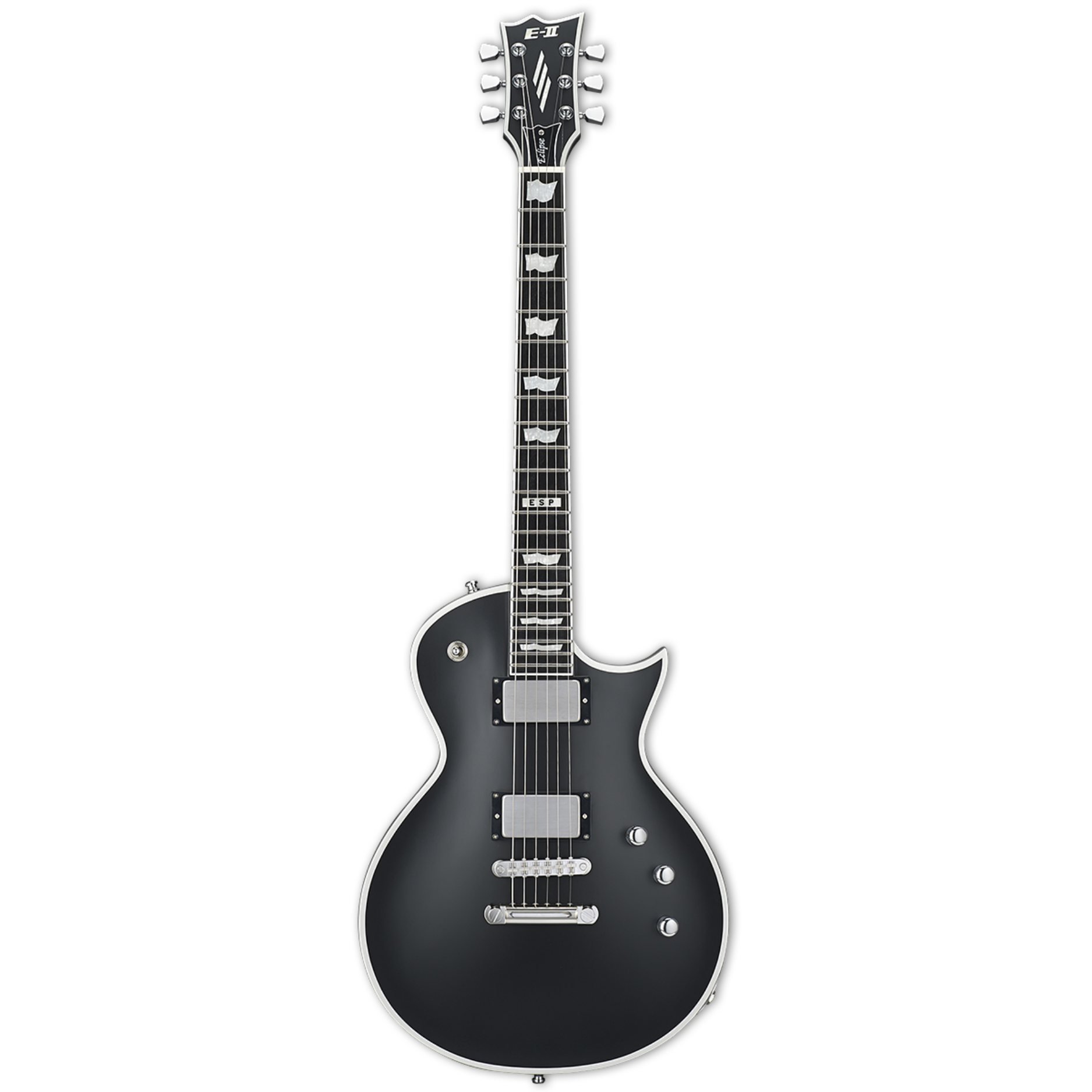 ESP E-II Eclipse BB - Black Satin Electric Guitar [Made in Japan] |  ESP |  ELECTRIC GUITAR |  Zoso Music
