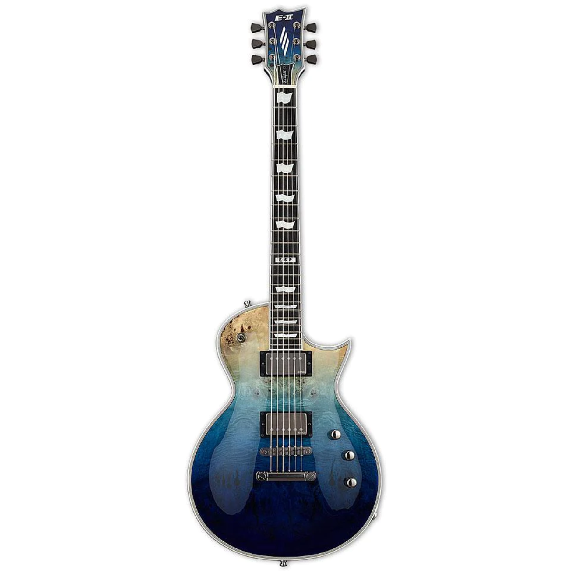 ESP E-II Eclipse ELECTRIC GUITAR- Blue Natural Fade [Made in Japan]