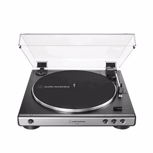 AUDIO TECHNICA AT-LP60X USB FULLY AUTOMATIC BELT-DRIVE TURNTABLE GUN METAL | AUDIO TECHNICA , Zoso Music