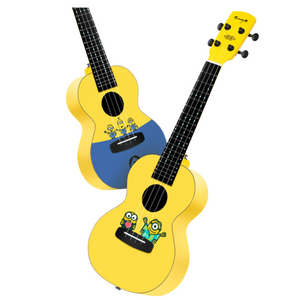 Enya Euc Mu1 & Mu2 23" Concert Ukulele Minion With Premium Bag |  ENYA |  UKULELE |  Zoso Music