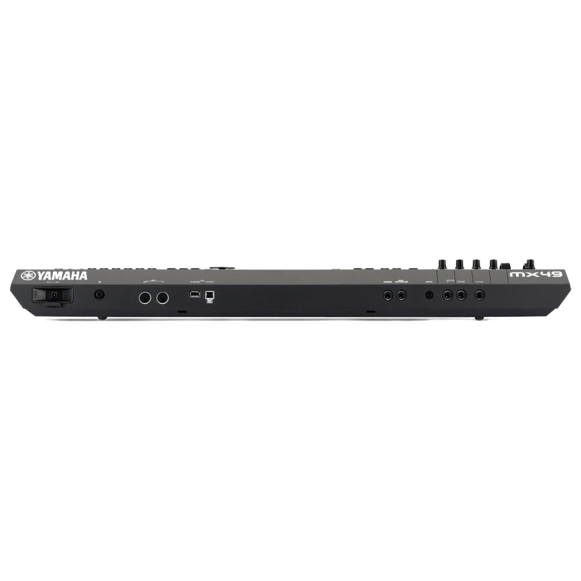 Yamaha MX-49 49-Key Music Synthesizer with MIDI Cable - Black