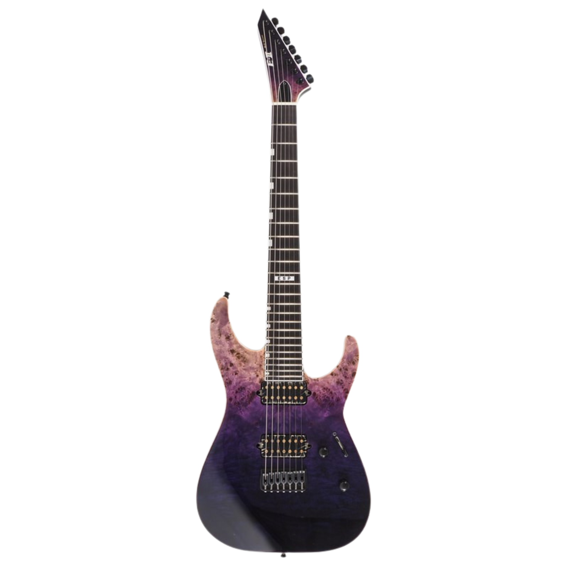 ESP E-II M-II 7 NT Electric Guitar - Purple Natural Fade [Made in Japan]