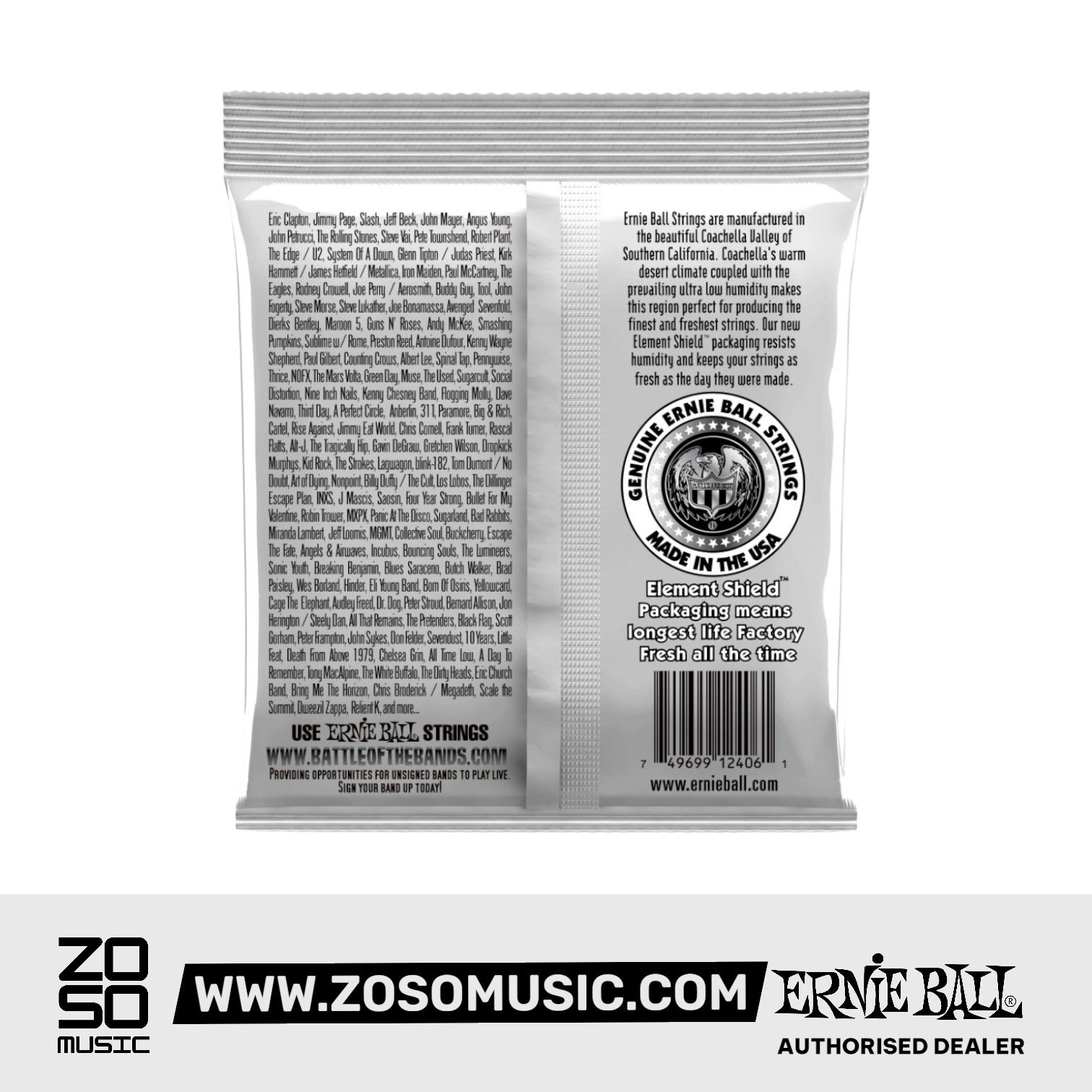 ERNIE BALL 2406 ERNESTO PALLA BLACK &amp; SILVER NYLON CLASSICAL GUITAR STRINGS | ERNIE BALL , Zoso Music