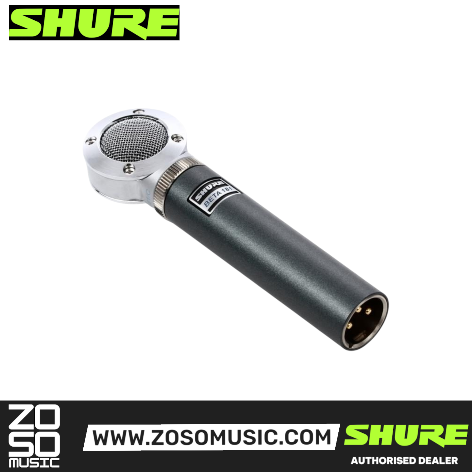 Shure Beta 181/BI Small-diaphragm Condenser Microphone (BETA181BI / BETA 181BI), SHURE, MICROPHONE, shure-microphone-beta181-bi, ZOSO MUSIC SDN BHD