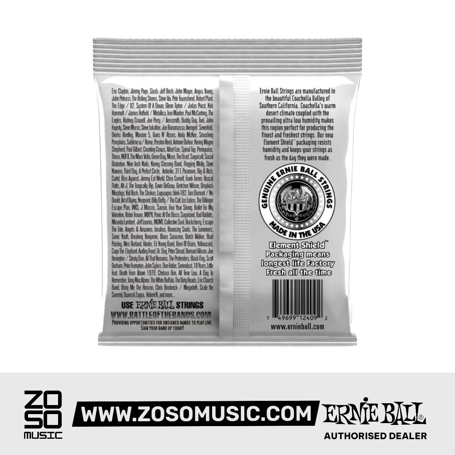 ERNIE BALL EB2409 ERNESTO PALLA BLACK NYLON GOLD BALL END CLASSICAL GUITAR STRINGS | ERNIE BALL , Zoso Music