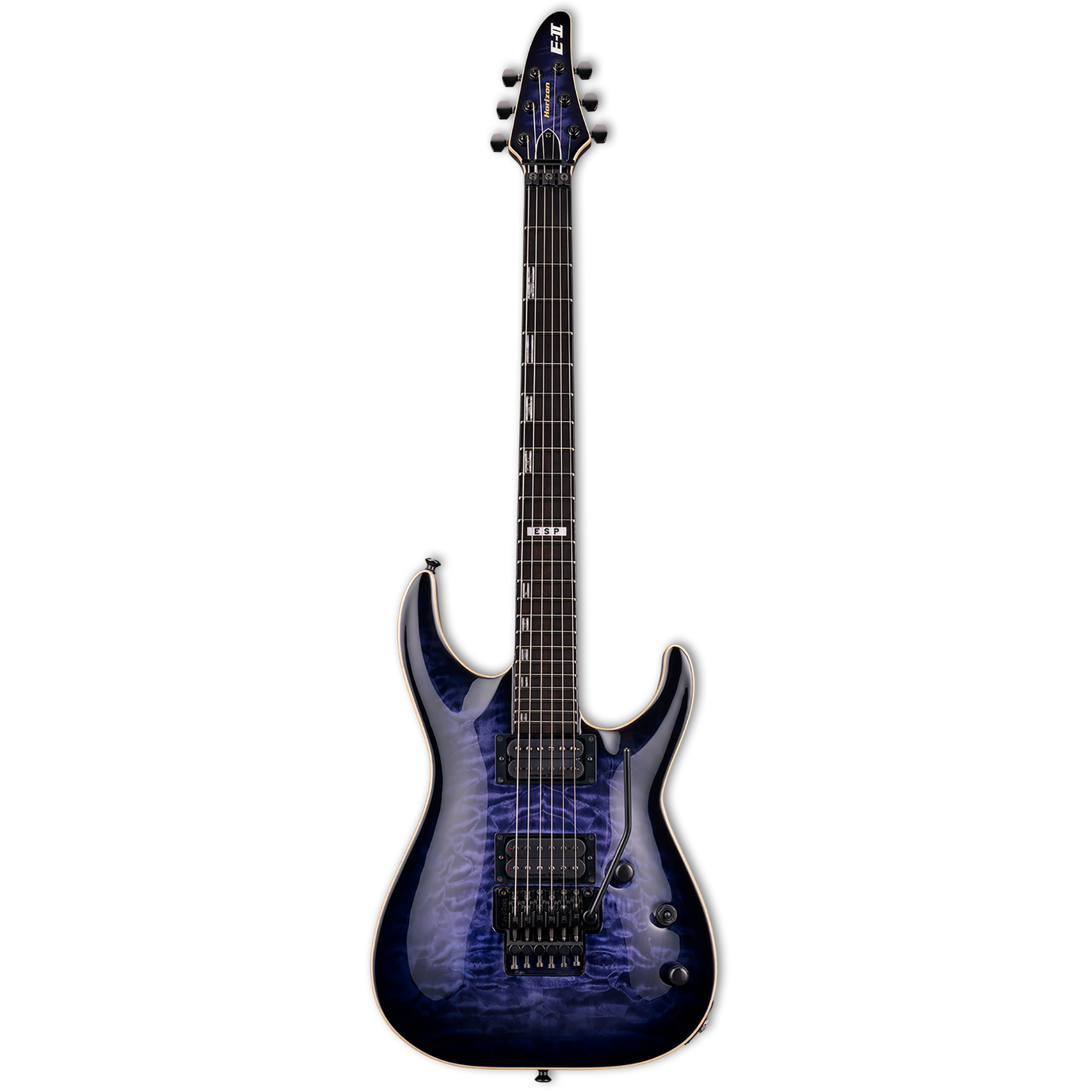 ESP E-II Horizon FR - Quilt Maple Top - Reindeer Blue [Made in Japan]