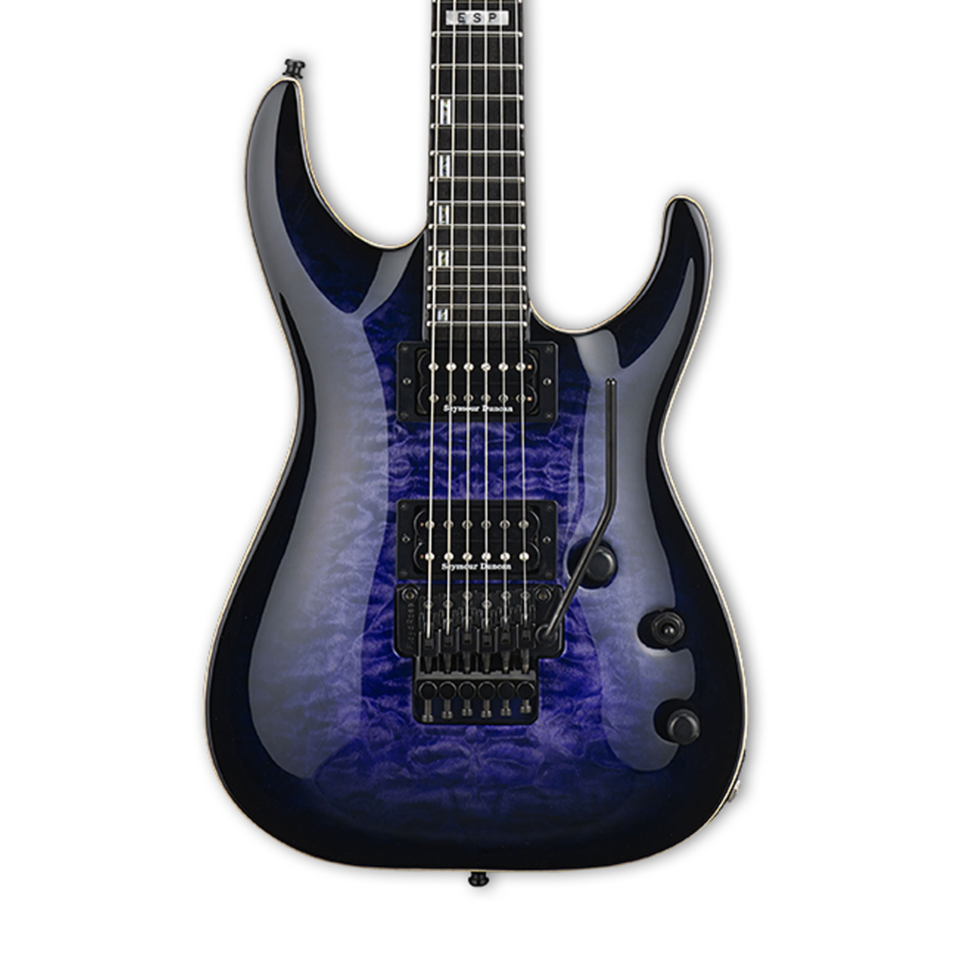 ESP E-II Horizon FR - Quilt Maple Top - Reindeer Blue [Made in Japan]