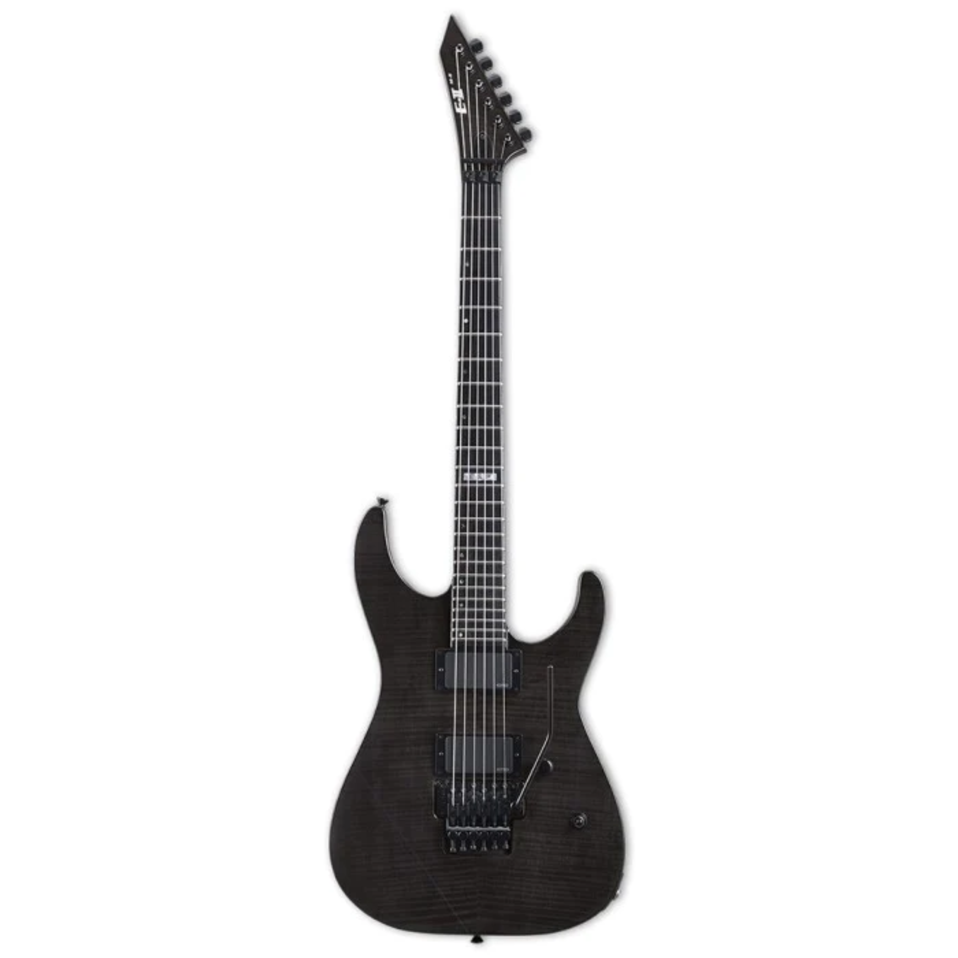 ESP E-II M-II - Flame Maple Top - See Thru Black [Made in Japan]