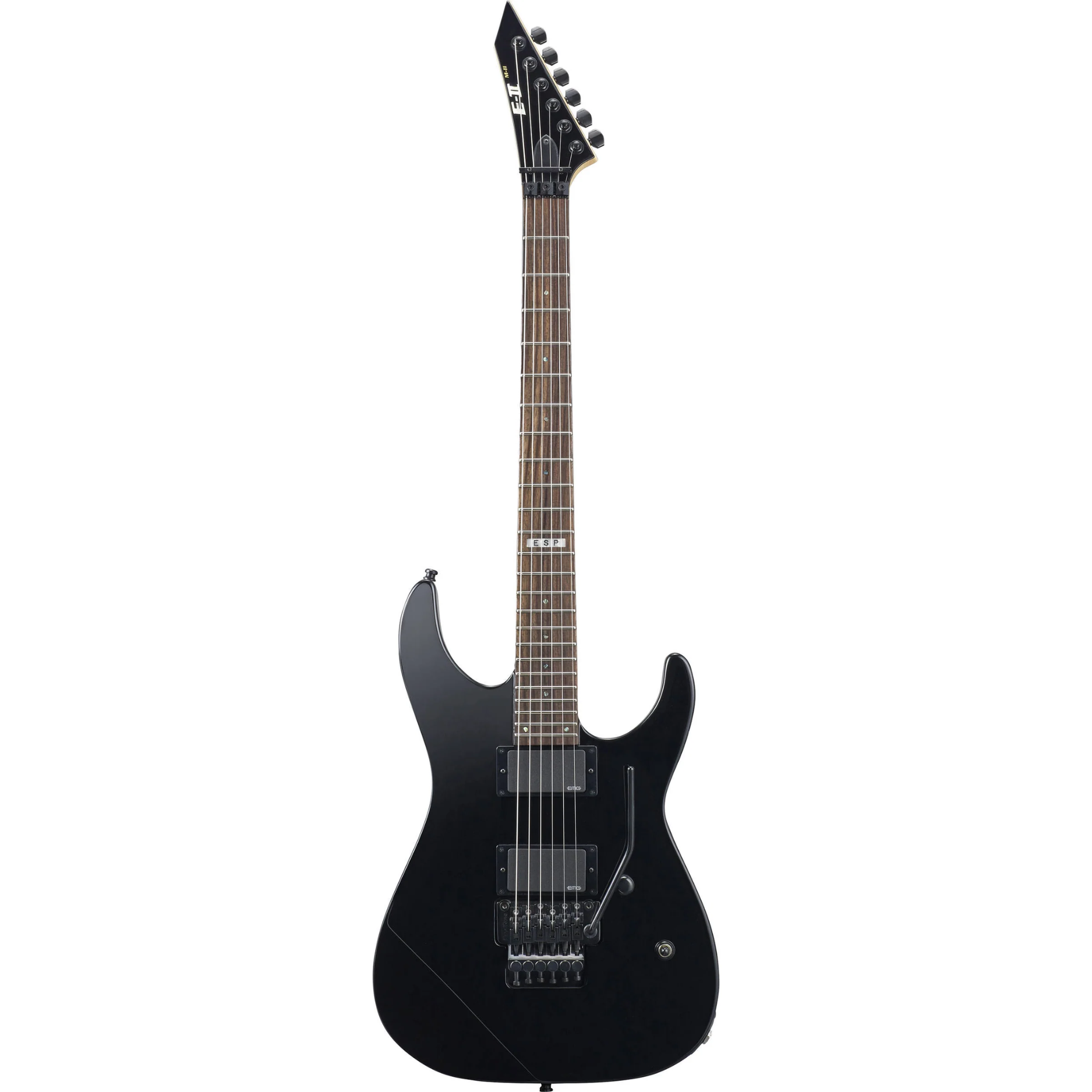 ESP E-II M-II Neck Thru - Black [Made in Japan]