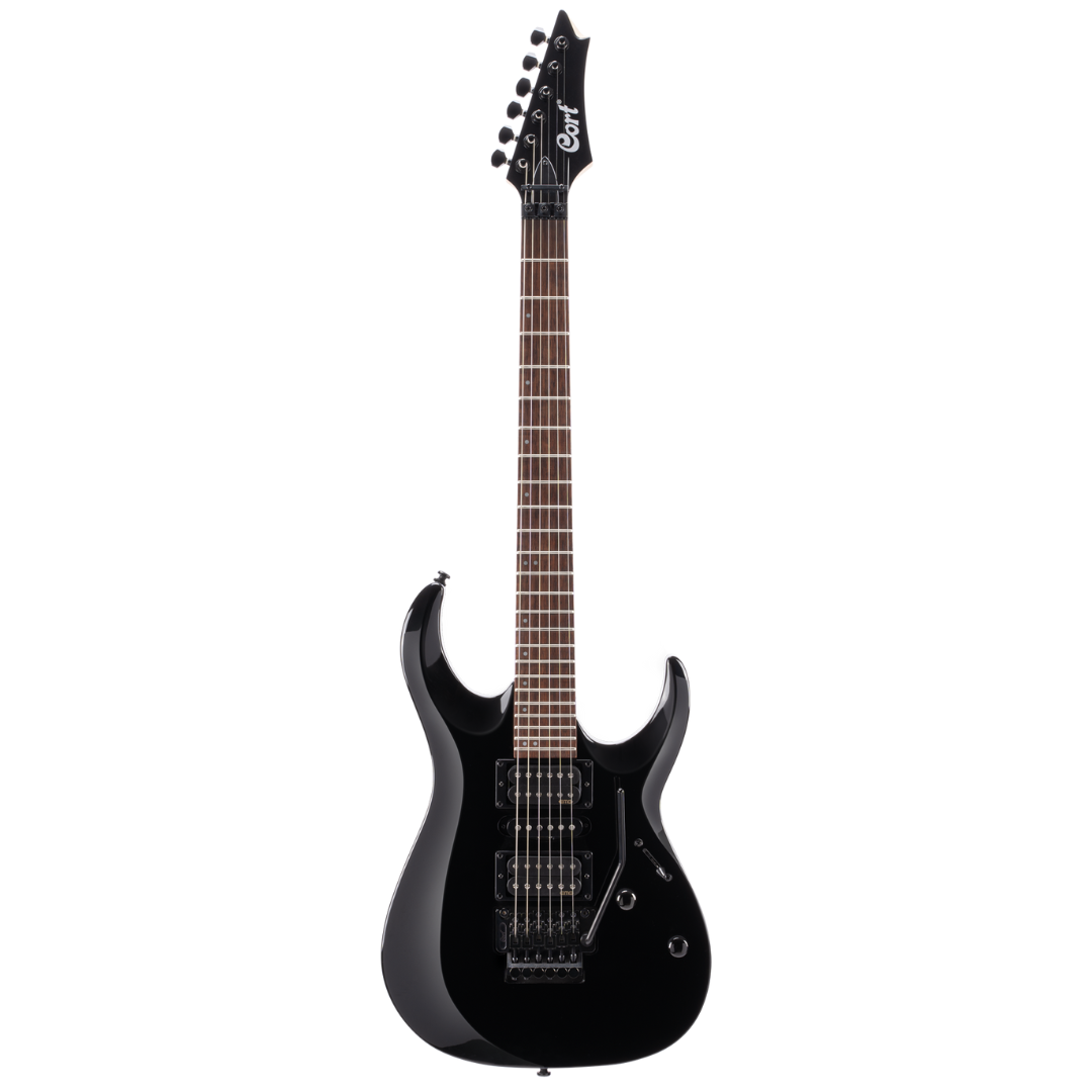Cort X-4 Electric Guitar With Bag Black