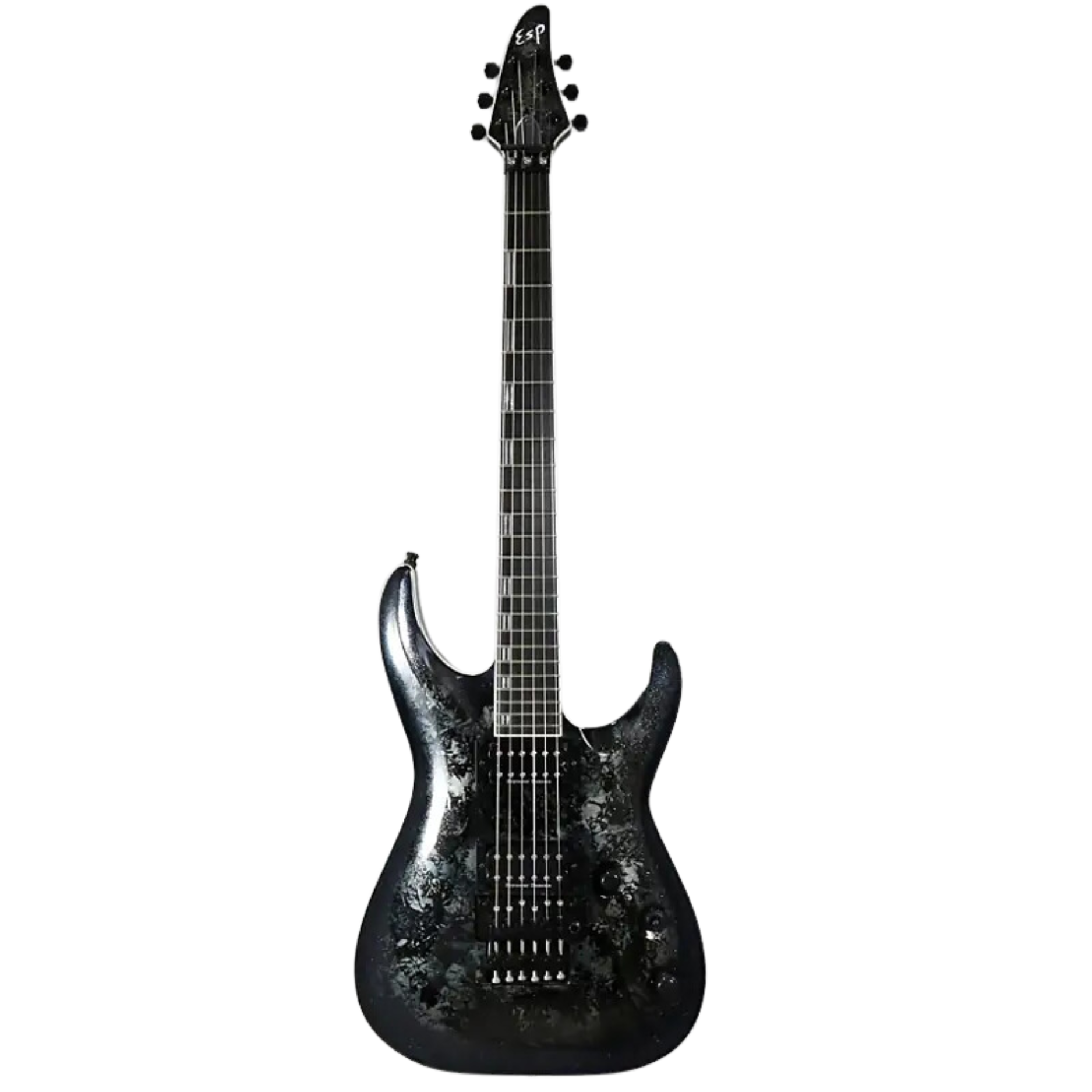 ESP Horizon-CTM-PT FR - Obsidian with White Pearl Black (HORIZONCTMPTFR)