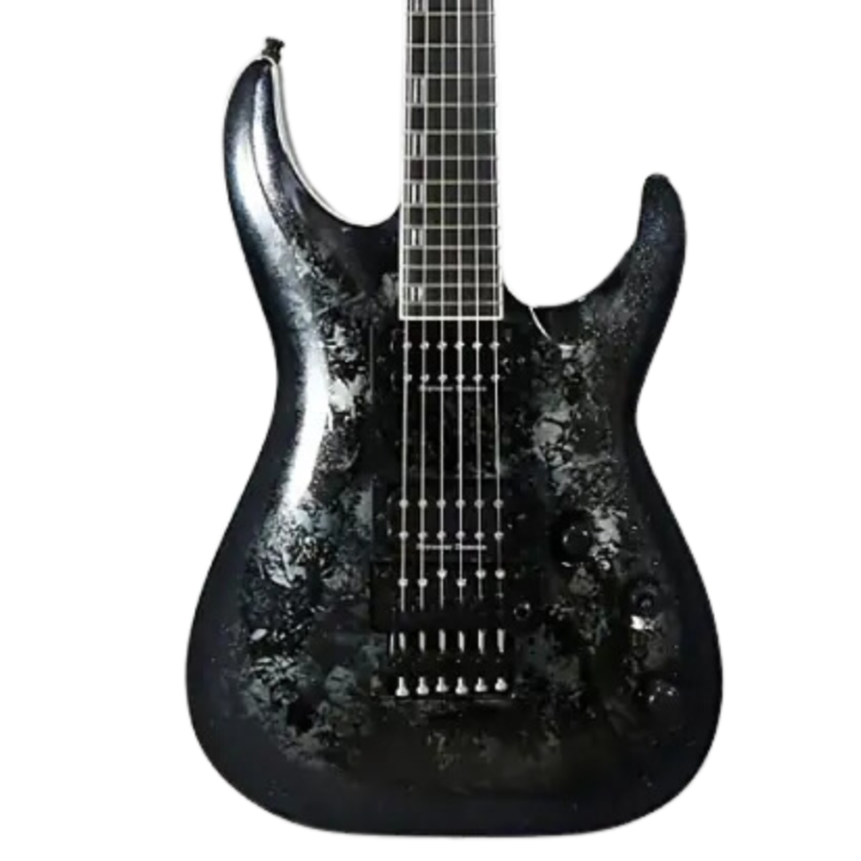 ESP Horizon-CTM-PT FR - Obsidian with White Pearl Black (HORIZONCTMPTFR)