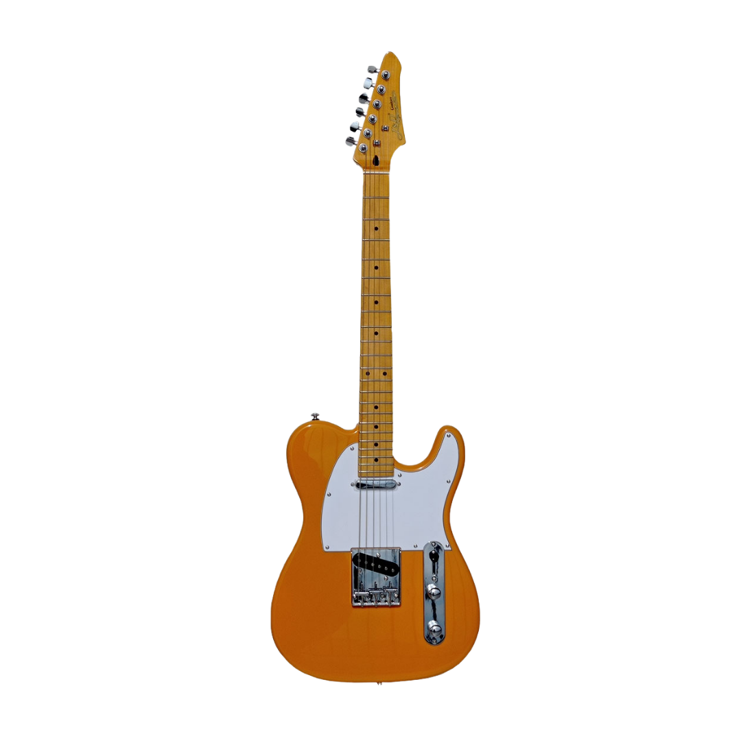 J&D TL-C Telecaster Electric Guitar Butterscotch