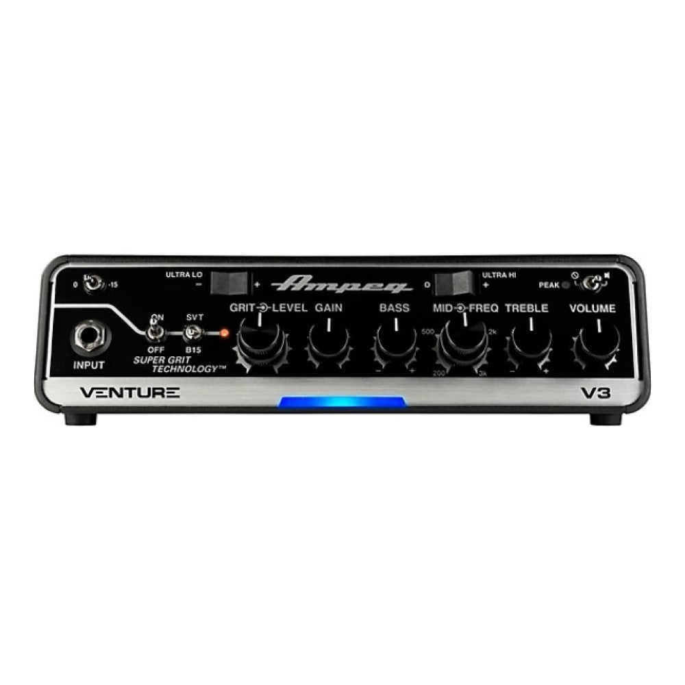Ampeg Venture V3 300 Watt Bass Amplifier Head |  AMPEG |  AMPLIFIER-BASS |  Zoso Music