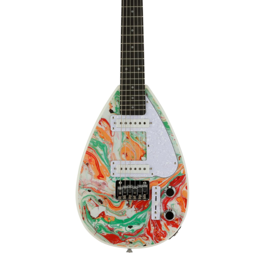 Vox Mark III Mini Teardrop In Marble Finish Mini Electric Guitar