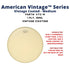 Aquarian VTC-M American Vintage Medium 1ply 7mil Snare Drum Head |  AQUARIAN |  DRUM HEAD |  Zoso Music
