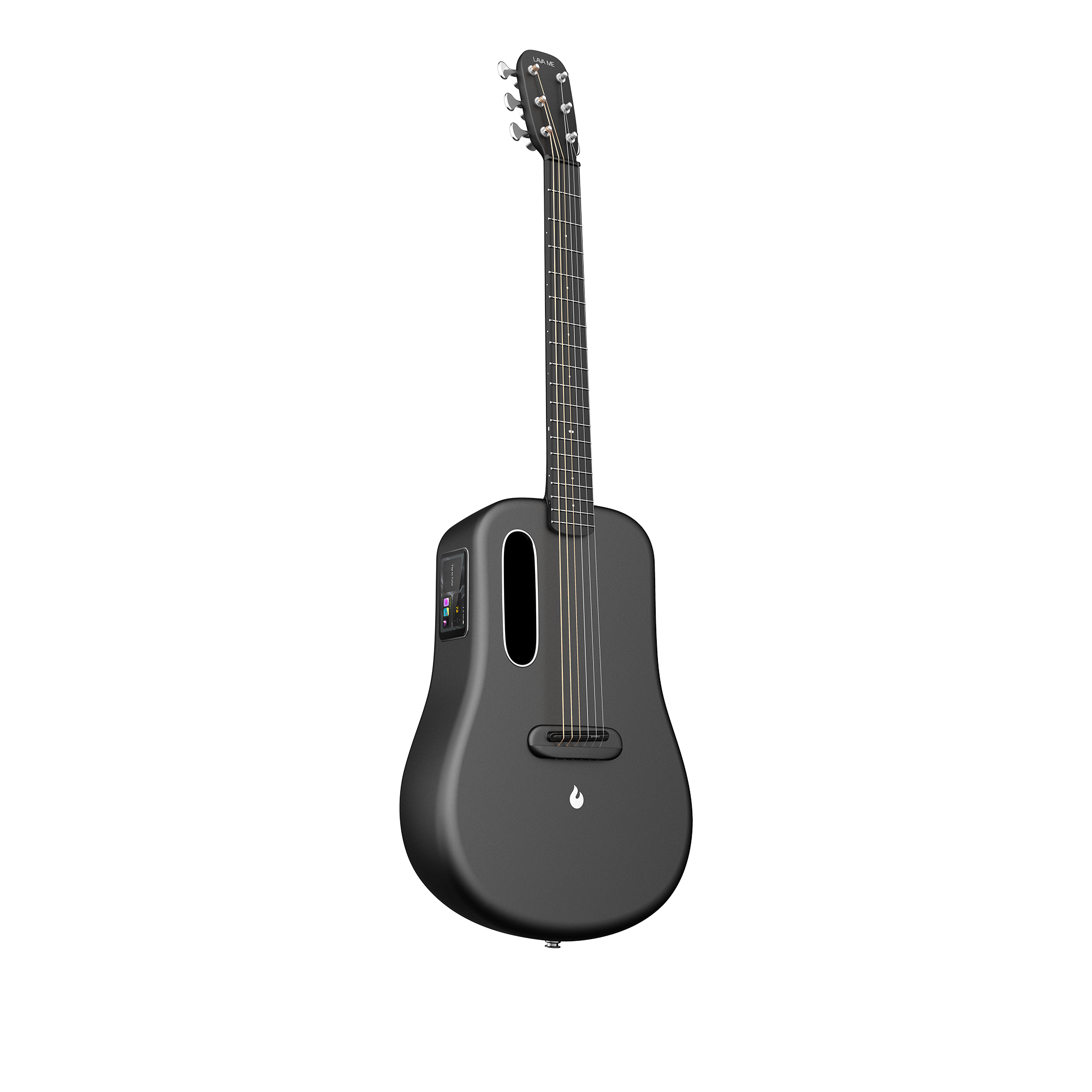 Lava Me 3 36inch Carbon Fiber Smart Guitar with Ideal Bag - Gray