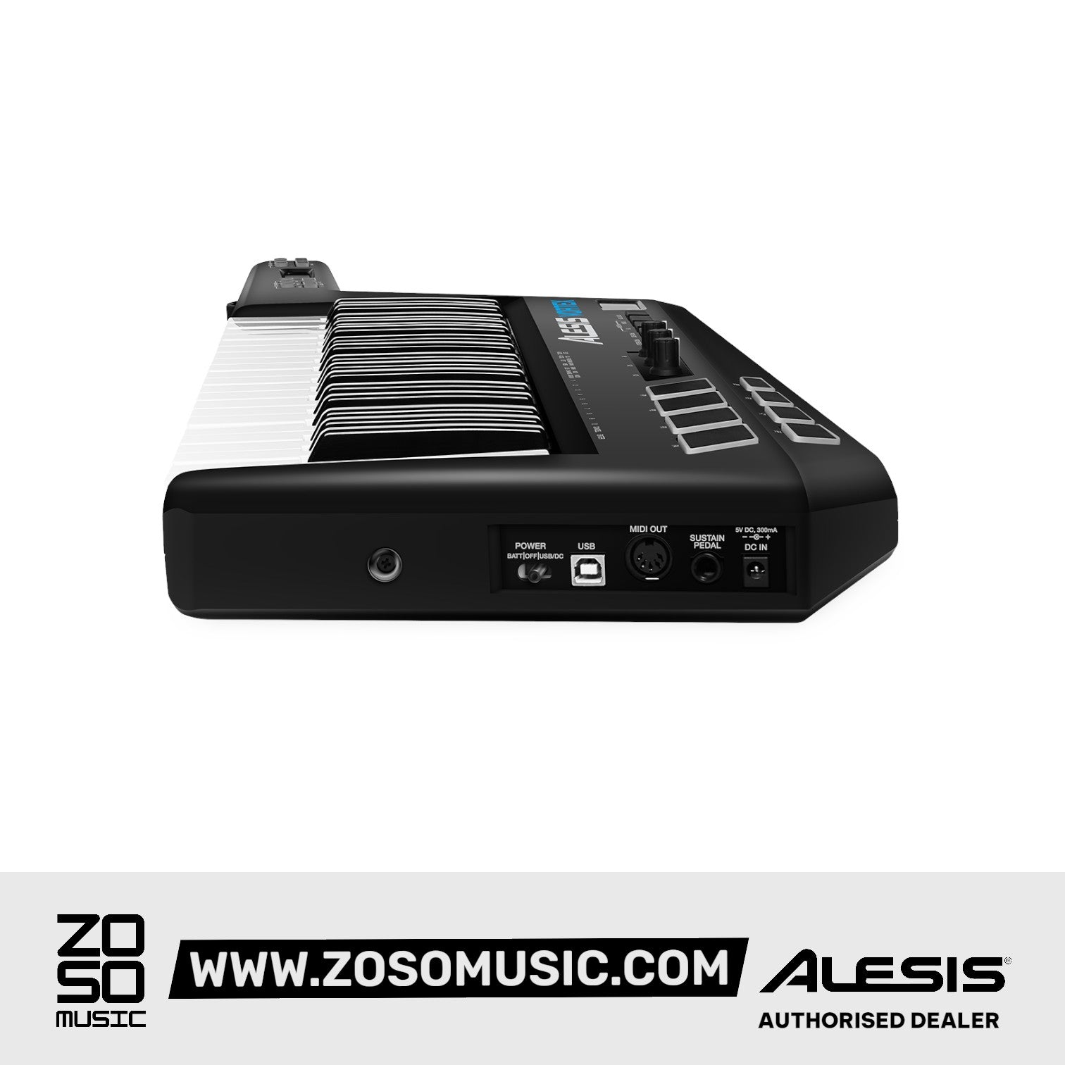 Alesis Vortex Wireless II Wireless Keyboard Controller |  ALESIS |  KEYBOARD-KEYTAR |  Zoso Music