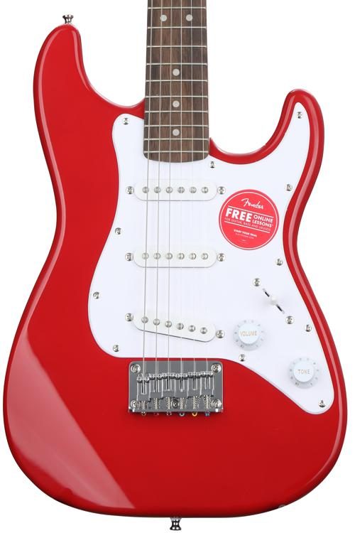Squier Mini Stratocaster Electric Guitar, Laurel Fb |  SQUIER BY FENDER |  ELECTRIC GUITAR |  Zoso Music