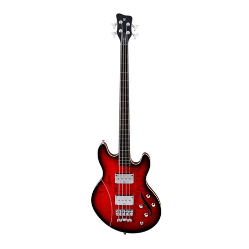 Warwick RockBass Artist Line SklarBass I 4String Guitar, Burgundy Blackburst Transparent High Polish |  WARWICK |  BASS GUITAR |  Zoso Music