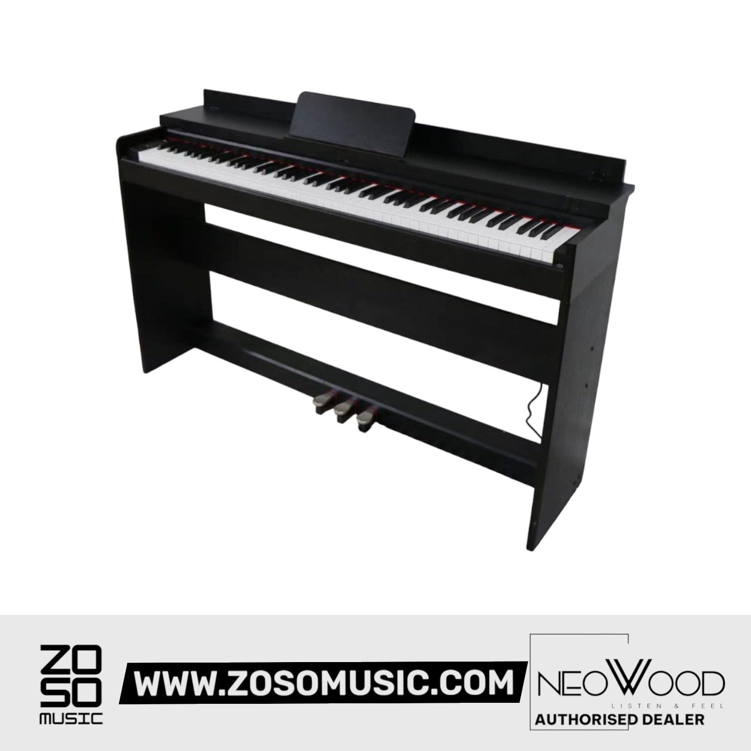 Neowood DP60 88Keys Digital Piano |  NEOWOOD |  PIANO-DIGITAL |  Zoso Music