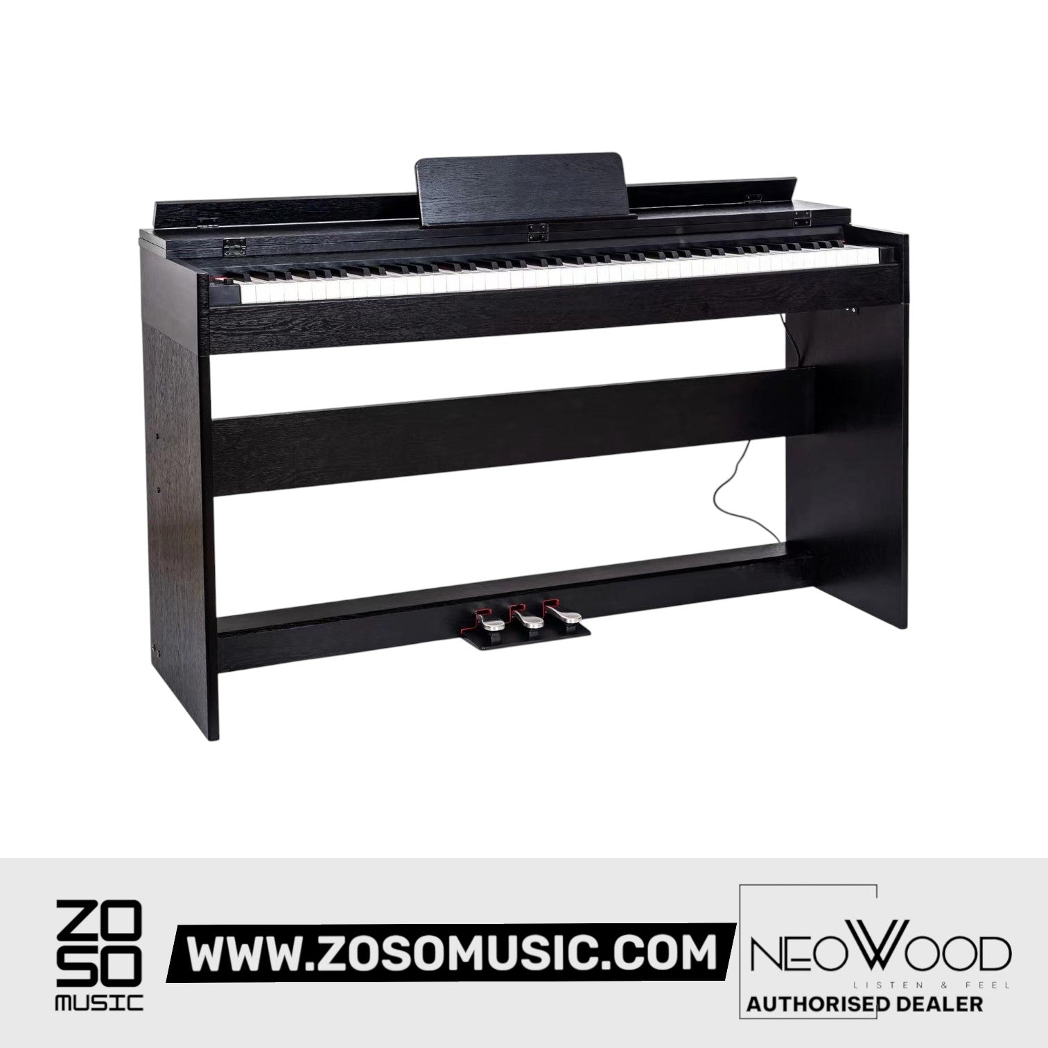 Neowood DP60 88Keys Digital Piano |  NEOWOOD |  PIANO-DIGITAL |  Zoso Music