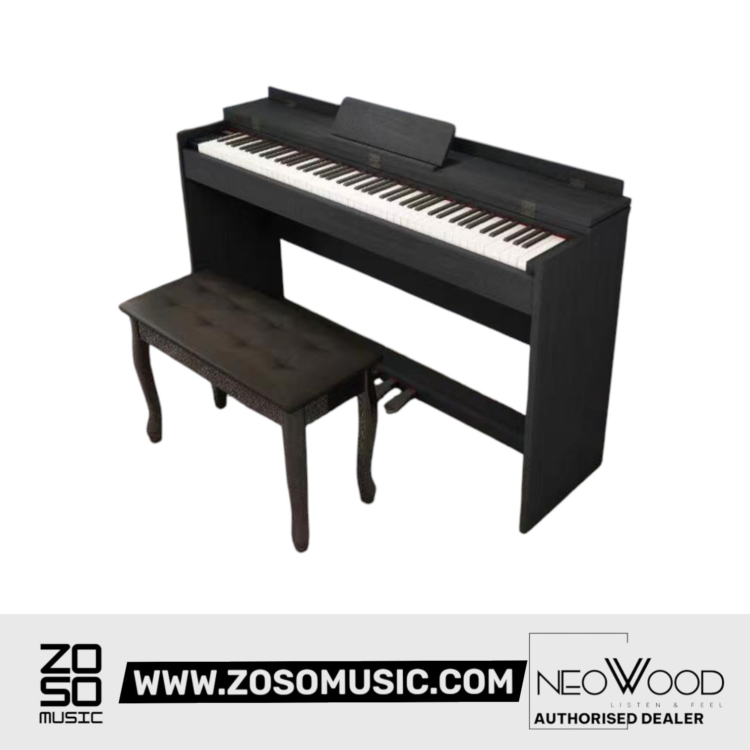 Neowood DP60 88Keys Digital Piano |  NEOWOOD |  PIANO-DIGITAL |  Zoso Music