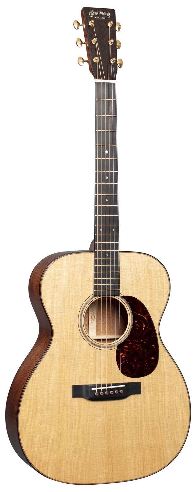 Martin 000-18 Modern Deluxe 000 Acoustic Guitar Full VTS Solid Spruce Top, Mahogany Back & Sides w/Hardcase
