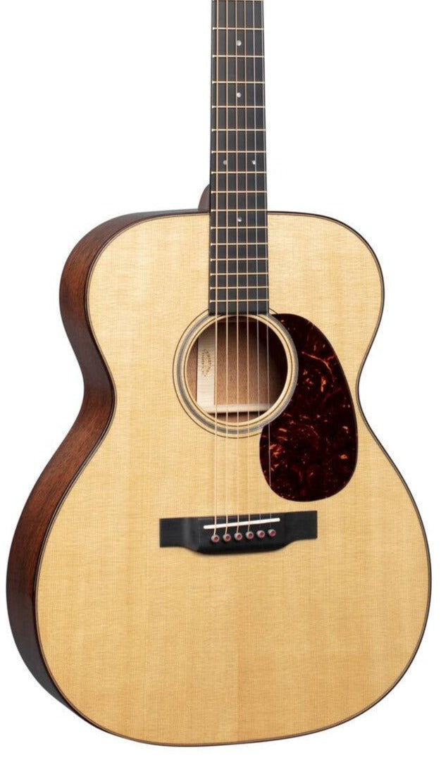 Martin 000-18 Modern Deluxe 000 Acoustic Guitar Full VTS Solid Spruce Top, Mahogany Back & Sides w/Hardcase