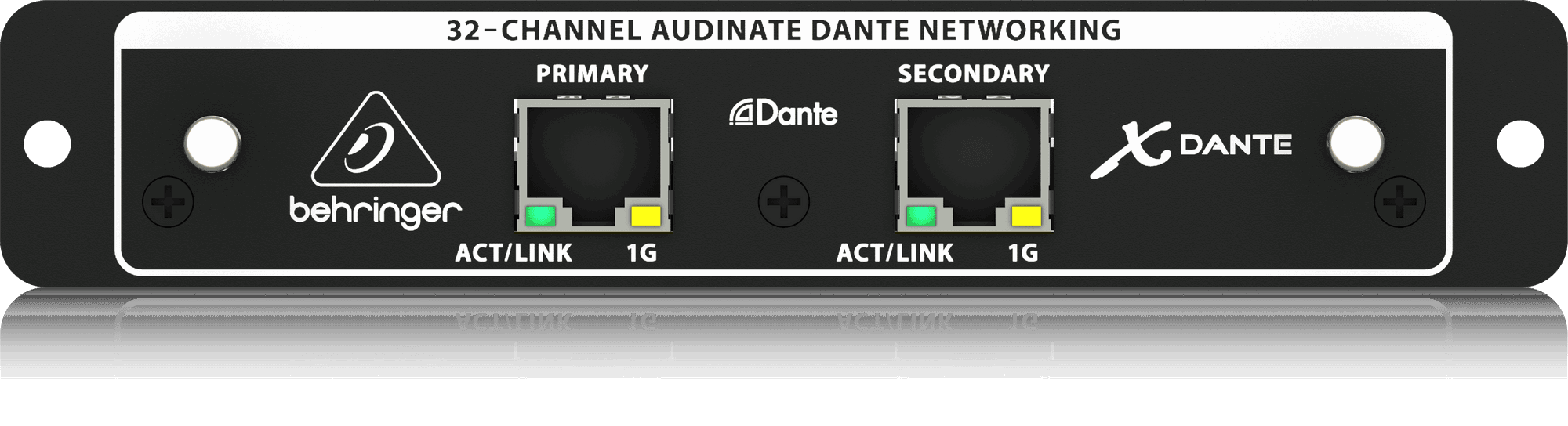 Behringer X-DANTE High-Performance 32-Channel Audinate Dante Expansion Card for X32 | BEHRINGER , Zoso Music