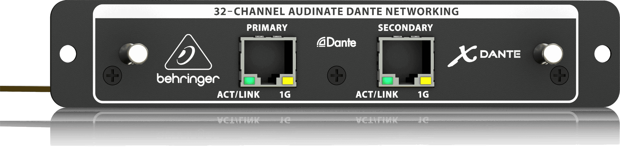 Behringer X-DANTE High-Performance 32-Channel Audinate Dante Expansion Card for X32 | BEHRINGER , Zoso Music