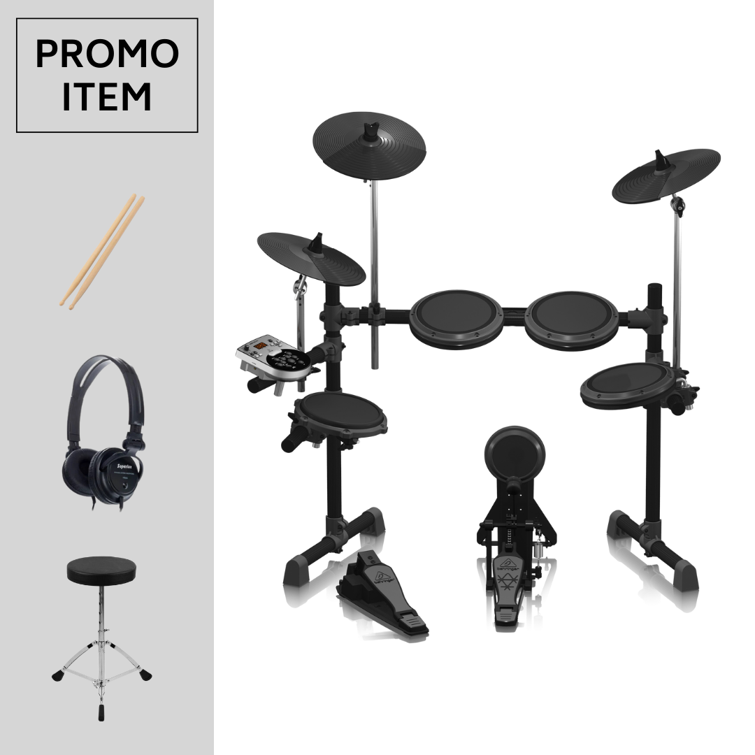 Behringer XD-8USB 5-piece Electronic Drum Set (XD8USB)