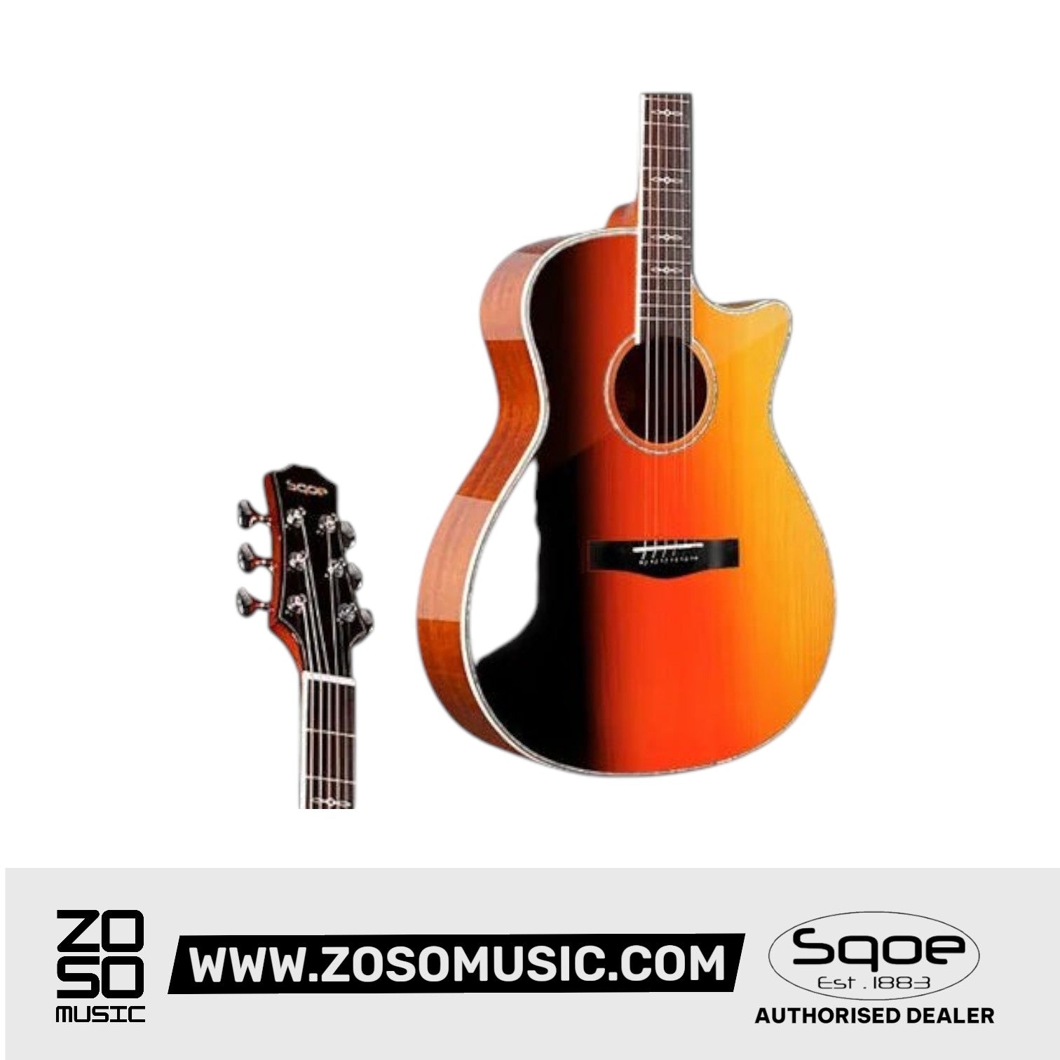 SQOE XLDC Series Acoustic Guita