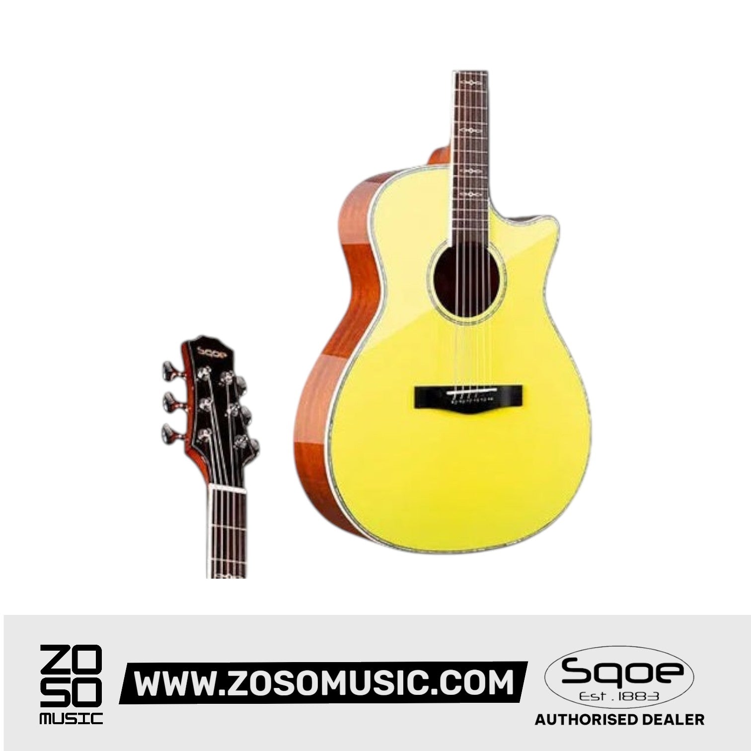SQOE XLDC Series Acoustic Guita