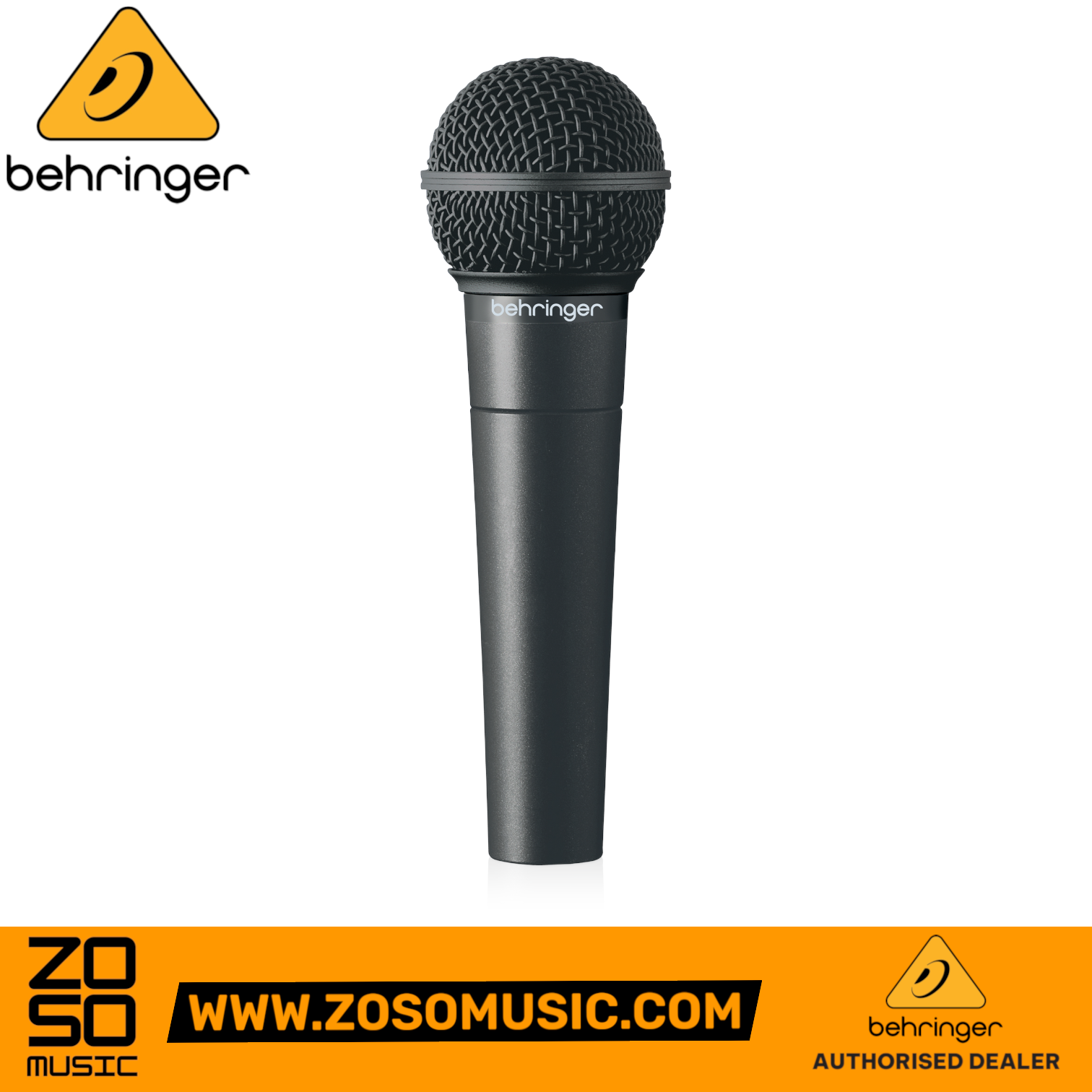 Behringer XM8500 Dynamic Vocal Microphone (XM 8500 / XM-8500) | BEHRINGER , Zoso Music