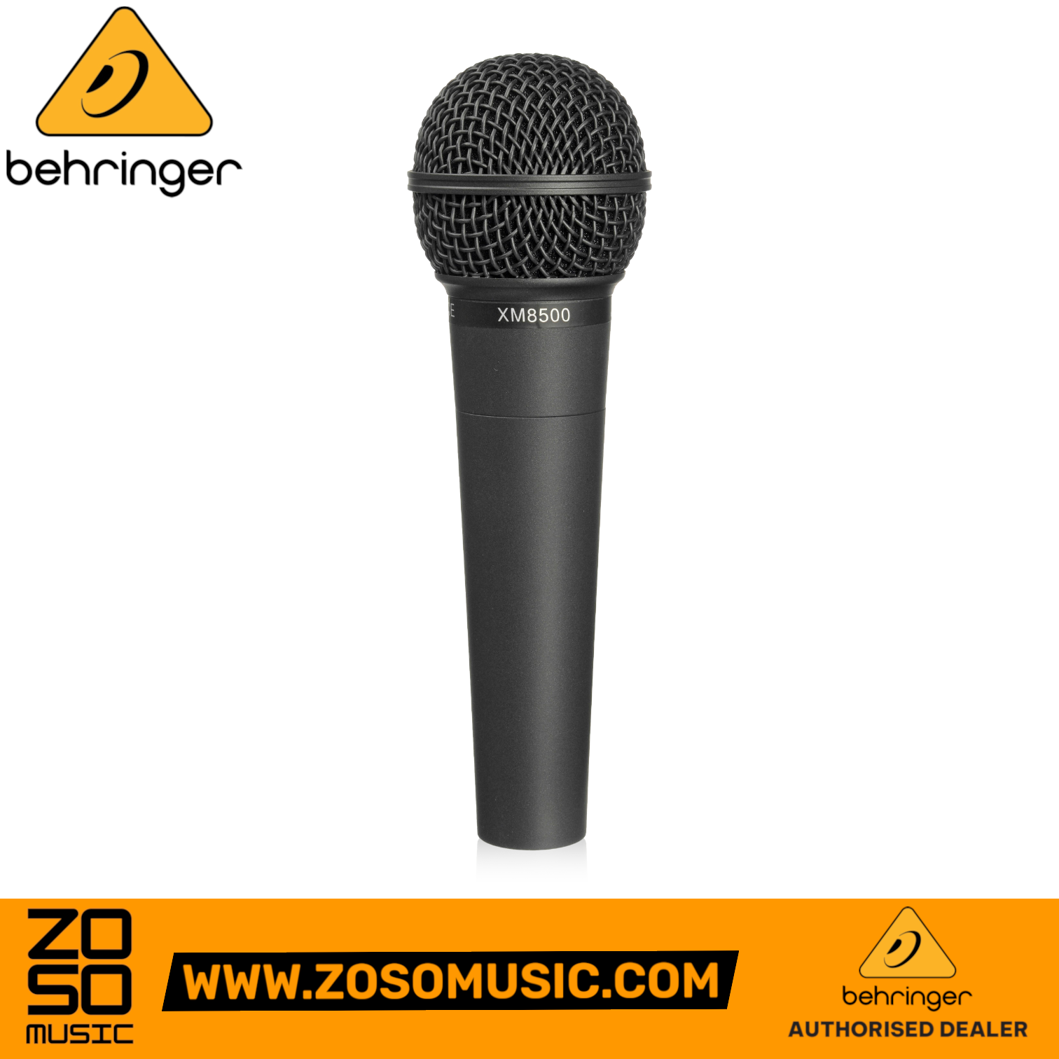 Behringer XM8500 Dynamic Vocal Microphone (XM 8500 / XM-8500) | BEHRINGER , Zoso Music