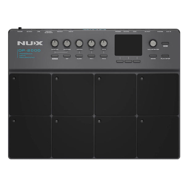 NUX DP-2000 8 Velocity Sensitive Percussion Pad And Digital Drum Kit | Zoso Music Sdn Bhd