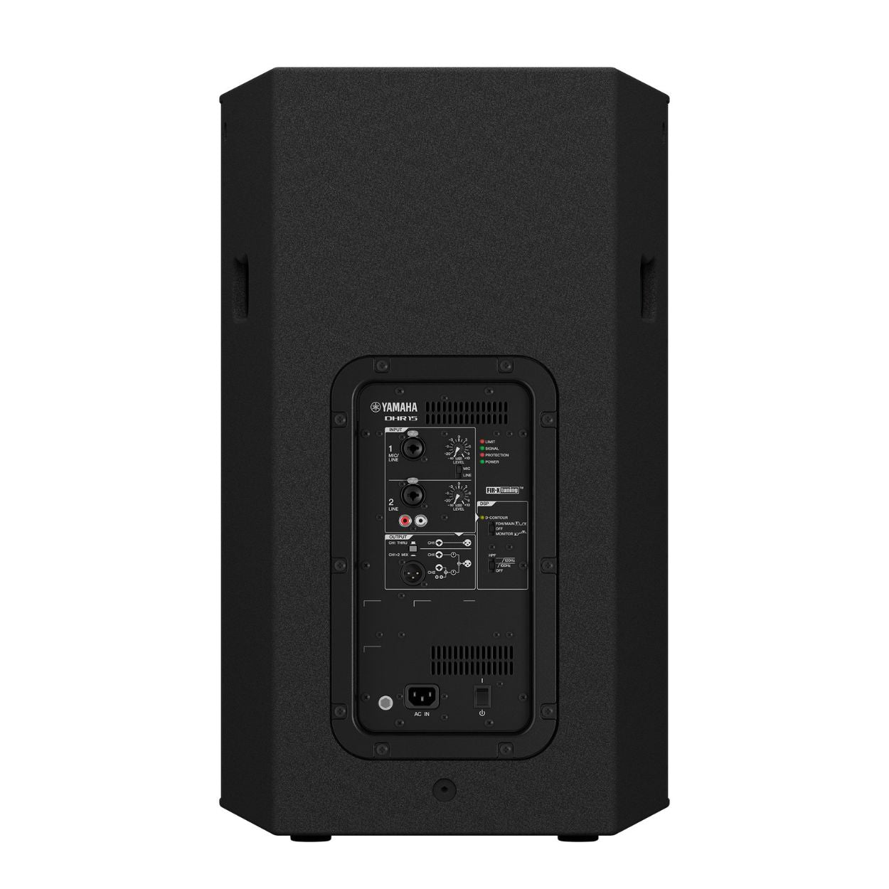 Yamaha DHR15 BACK VIEW - ZOSO MUSIC