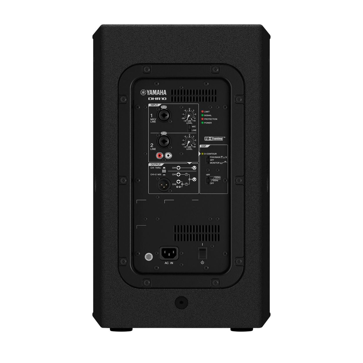 Yamaha DHR10 BACK VIEW - ZOSO MUSIC