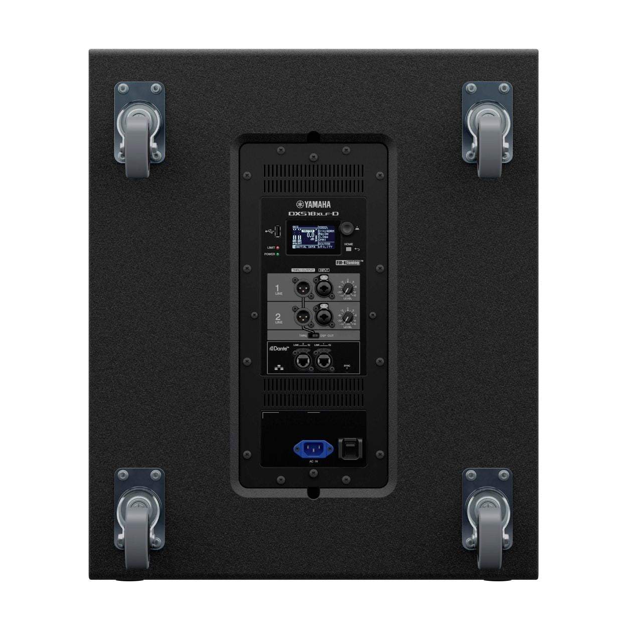 Yamaha DXS18XLF-D 1600W 18 inch Powered Subwoofer with Dante |  YAMAHA PRO AUDIO |  SUBWOOFER |  Zoso Music