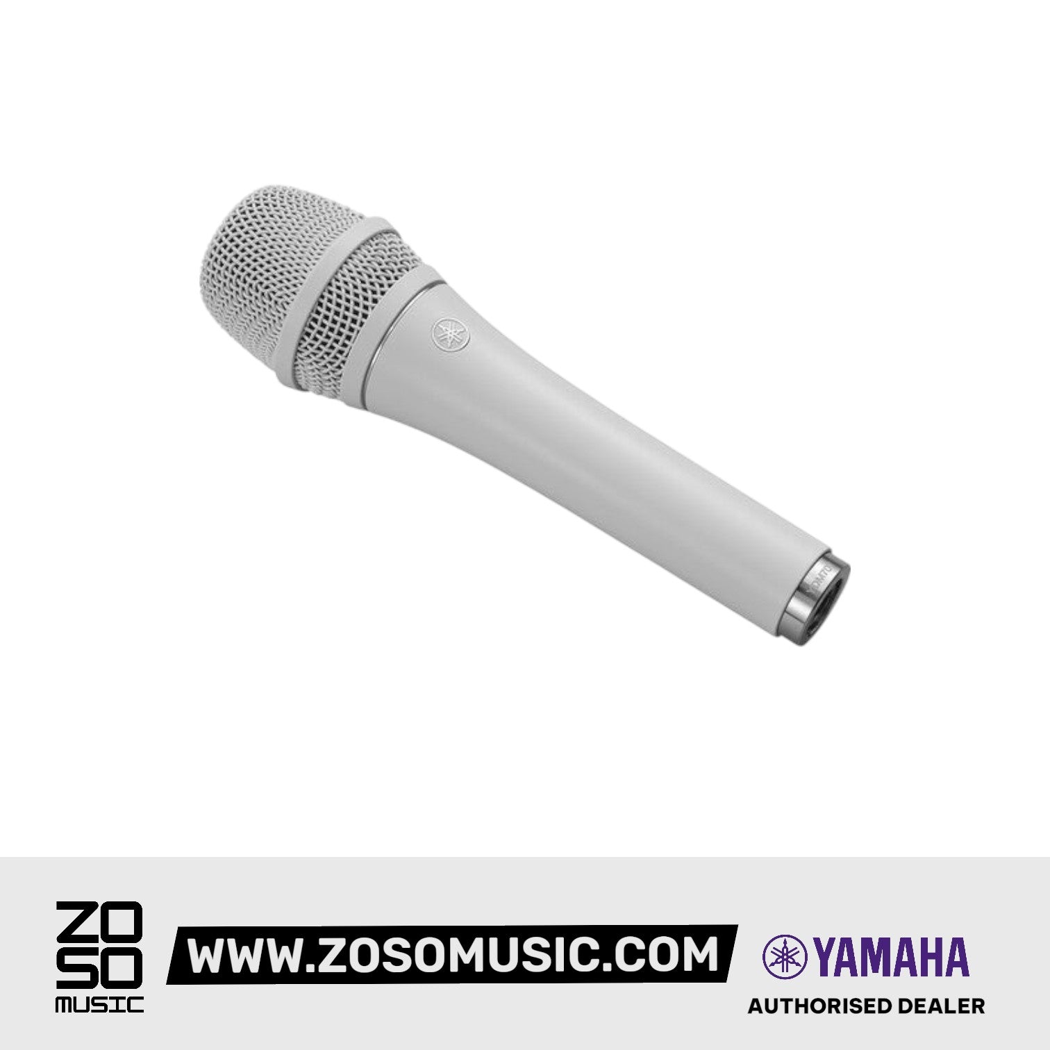 Yamaha YDM707 Dynamic Supercardioid Microphone - White |  YAMAHA PRO AUDIO |  MICROPHONE-DYNAMIC |  Zoso Music