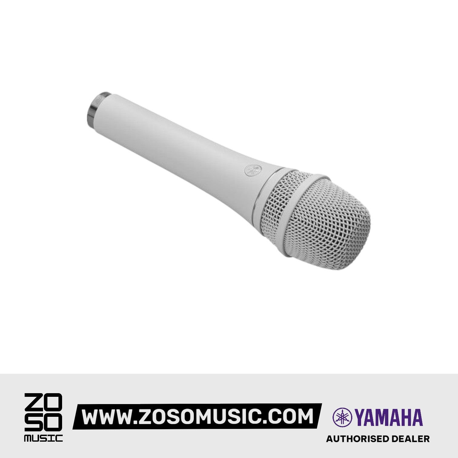 Yamaha YDM707 Dynamic Supercardioid Microphone - White |  YAMAHA PRO AUDIO |  MICROPHONE-DYNAMIC |  Zoso Music